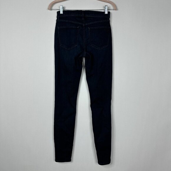 AYR The Skinny Jac's Jean Mid Rise Dark Rinse 25 #7943 - Picture 6 of 15